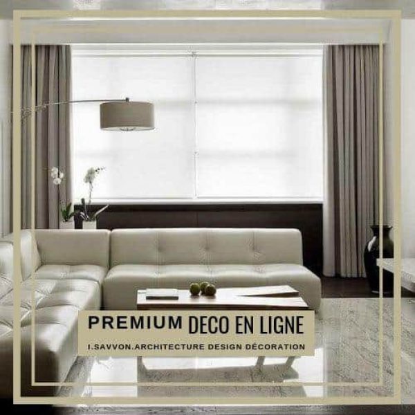 'Déco en Ligne Premium' Une étude experte de votre pièce, une recherche de produits selon votre budget, Le Must pour réussir une décoration élégante et raffinée, sans rendez-vous et à votre rythme